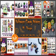 Ultimate halloween candy holders Bundle