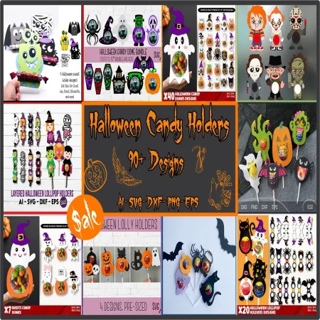 Ultimate halloween candy holders​ Bundle