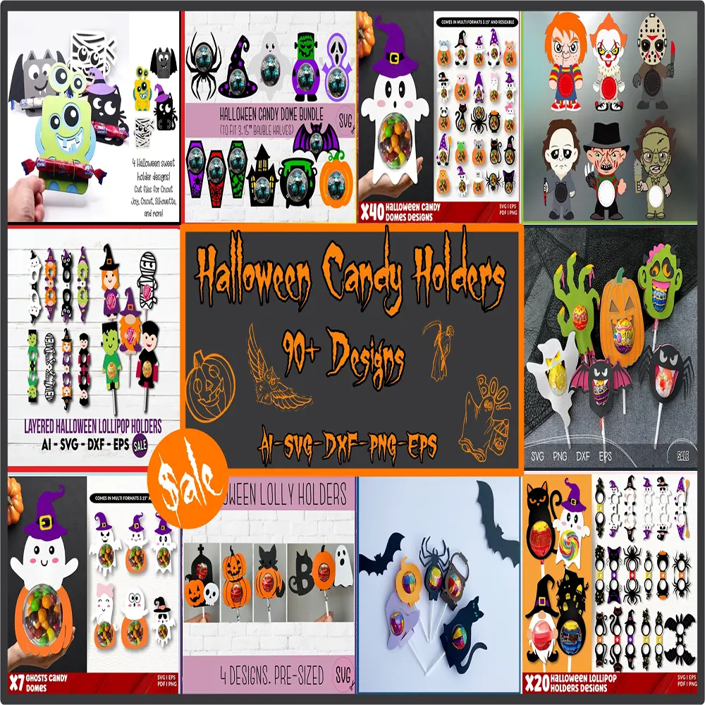 90+ Ultimate halloween candy holders​ Bundle