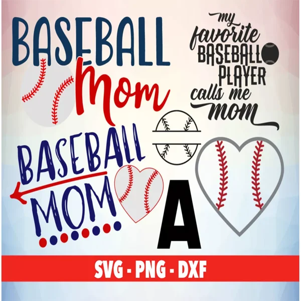 baseball mom svg Bundle – Perfect Designs for Proud Moms
