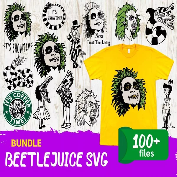 beetlejuice svg​ Bundle – Perfect for Halloween Crafts