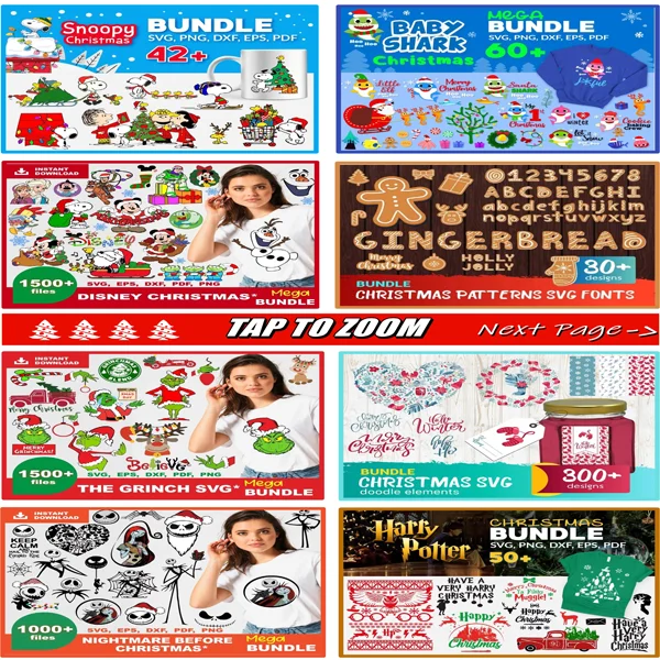 christmas svg​ Bundle , CHRISTMAS Clipart, Christmas Svg Files For Cricut, Christmas Svg Cut Files