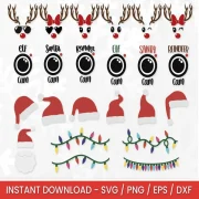 christmas svg Bundle , CHRISTMAS Clipart, Christmas Svg Files For Cricut, Christmas Svg Cut Files