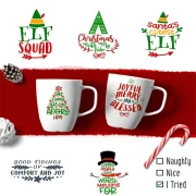 christmas svg Bundle , CHRISTMAS Clipart, Christmas Svg Files For Cricut, Christmas Svg Cut Files