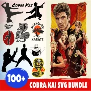 Cobra kai svg Bundle