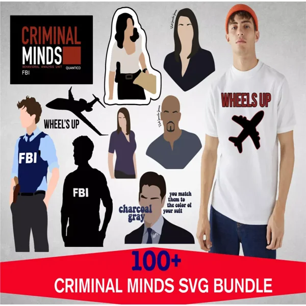 criminal minds svg​ Bundle