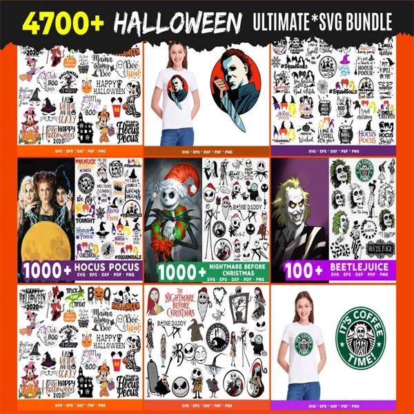 halloween svg​ Bundle