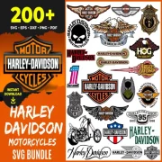 harley davidson svg