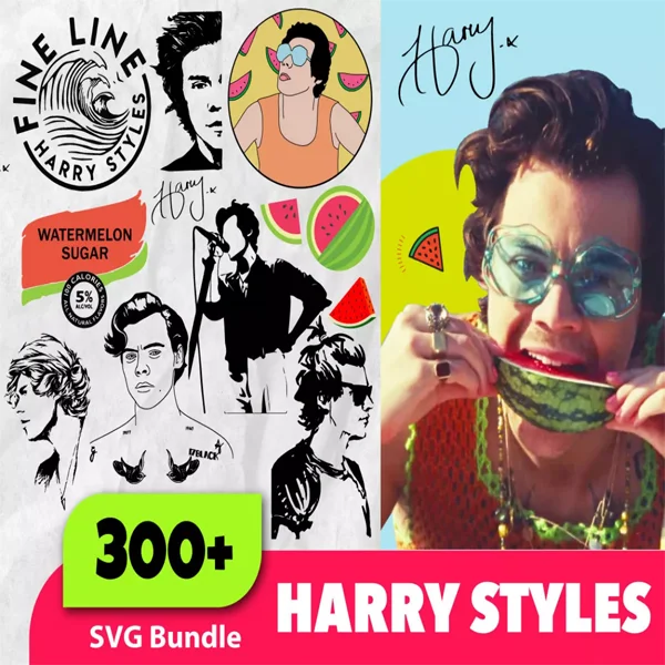 harry styles svg​ Bundle – Unique Designs for Music Lovers