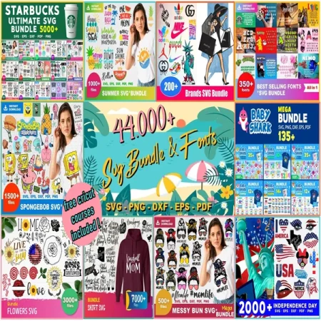 summer svg​ Mega Bundle