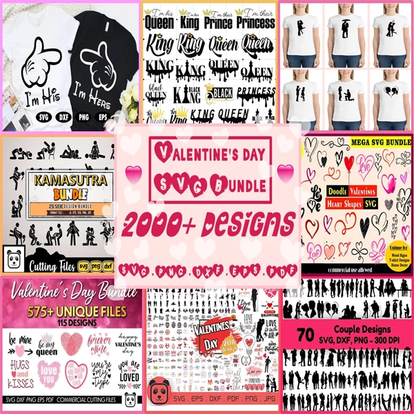 valentine's day svg Bundle