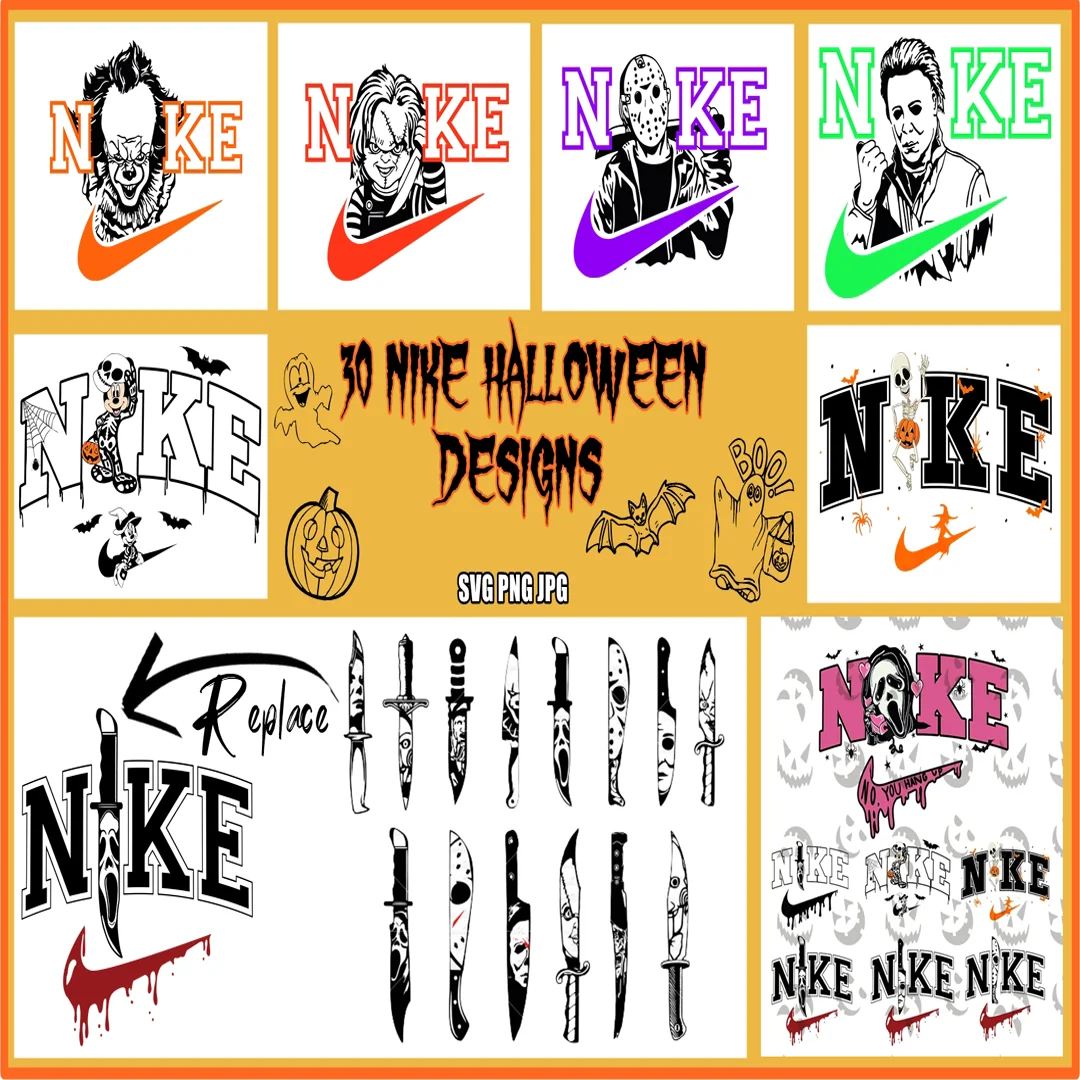 30 SVG Halloween Brand horror svg​