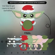 400 christmas candy holders SVG Bundle