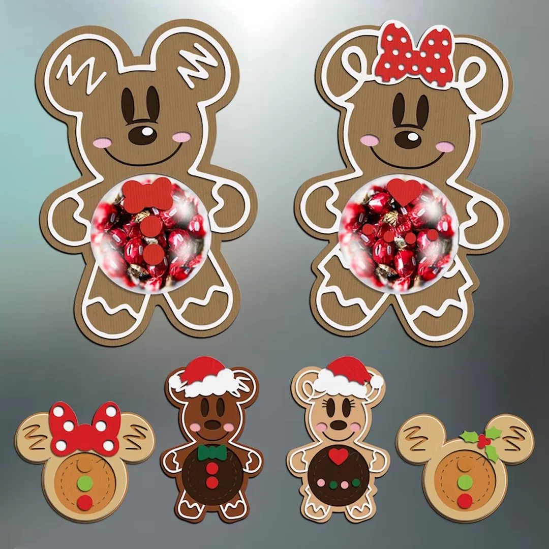 400 christmas candy holders SVG Bundle