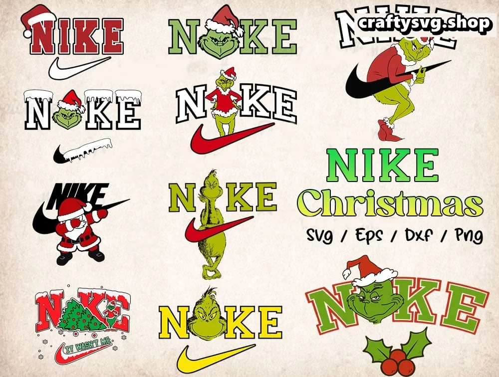 Christmas Grinch SVG Bundle – 10 Unique Designs for Holiday Crafts