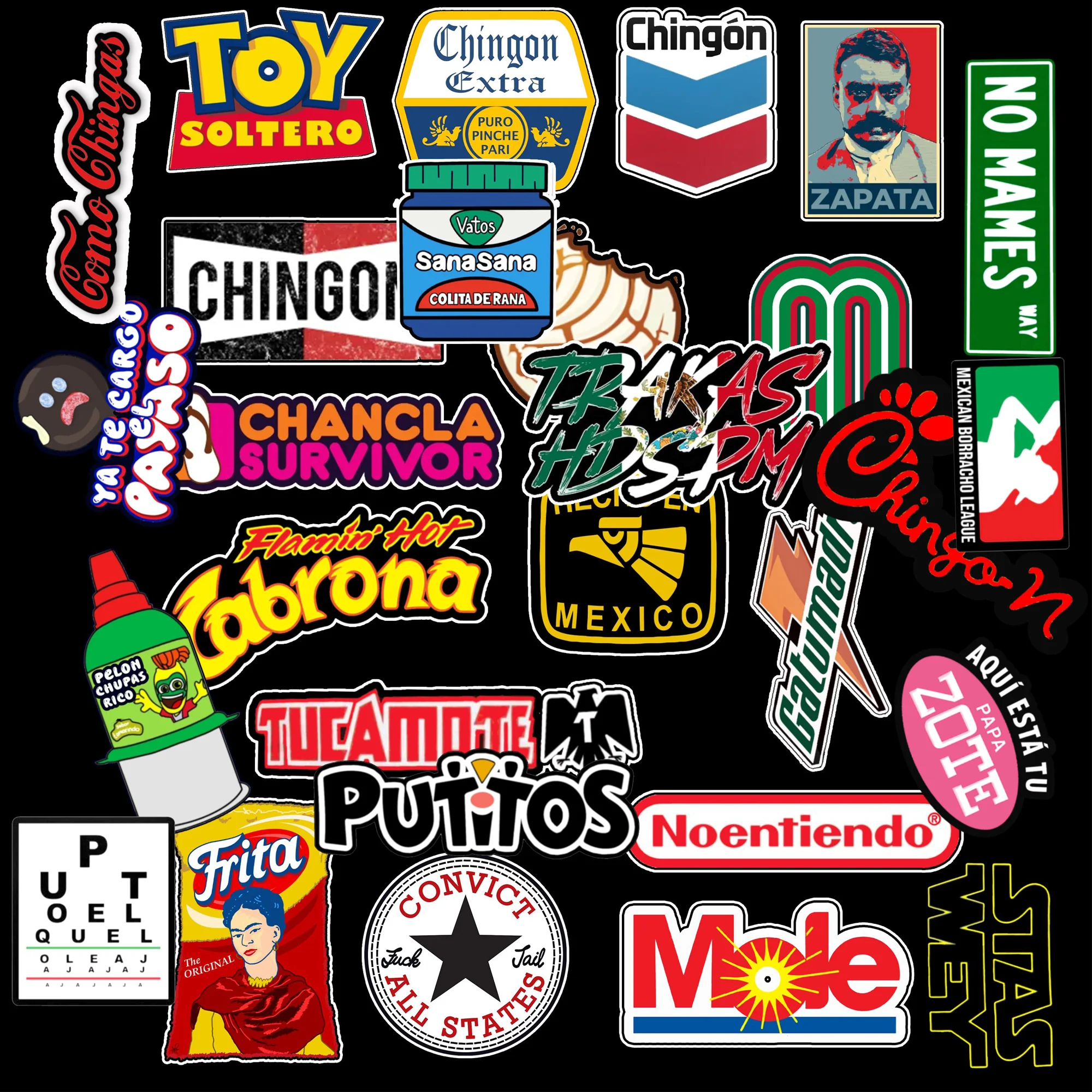 Funny : Humor & Culture png bundle blue collar-Mexico-best seller-40 images