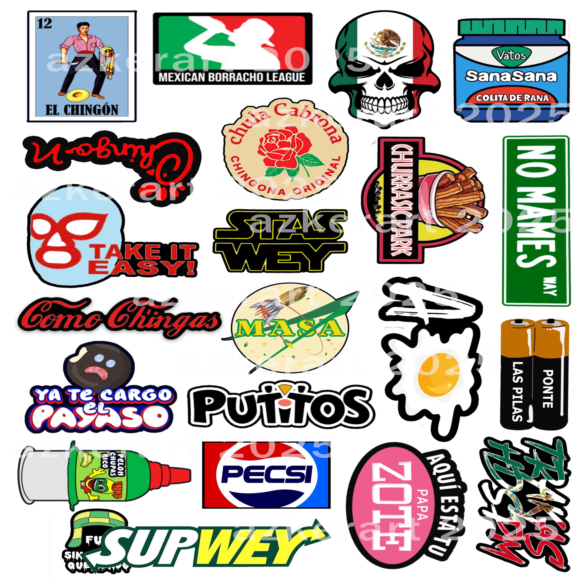 Funny : Humor & Culture png bundle blue collar-Mexico-best seller-40 images